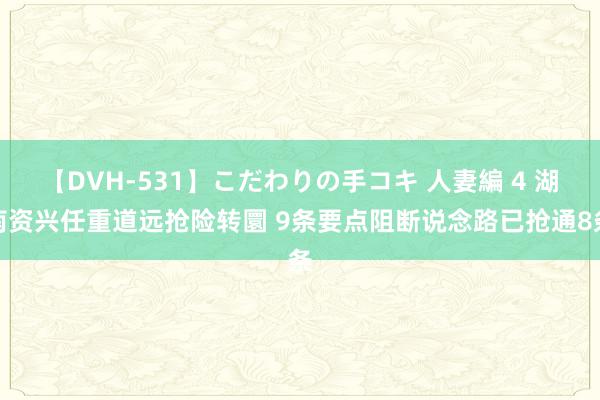 【DVH-531】こだわりの手コキ 人妻編 4 湖南资兴任重道远抢险转圜 9条要点阻断说念路已抢通8条